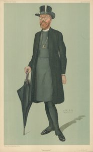 Edward Talbot, biskopen av Rochester, Rochester, 21. april 1904, tegneserie Vanity Fair av Leslie Matthew Ward