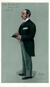 Fulham, William Hayes Fisher , britisk politiker, 1900. av Leslie Matthew Ward