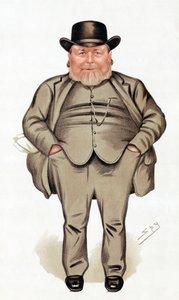 Joseph Arch 1826-1919, engelsk landbruksarbeider, fagforeningsmann og politiker, 1886 av Leslie Matthew Ward