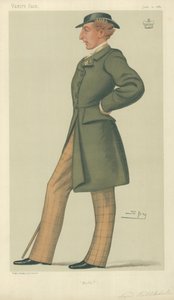 Lord Ribblesdale, Mufti, 11. juni 1881, tegneserie Vanity Fair av Leslie Matthew Ward