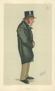 Lord Tollemache, Cheshire, 30. april 1881, tegneserie Vanity Fair av Leslie Matthew Ward