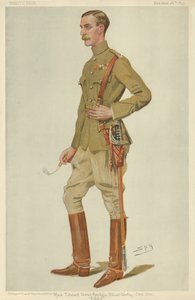 Major Edward James Montagu Stuart-Wortley, Eddie, 26. oktober 1899, tegneserie Vanity Fair av Leslie Matthew Ward