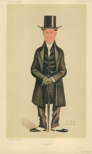 Mr E Sturge, A quaker, 20. november 1886, Vanity Fair tegneserie av Leslie Matthew Ward