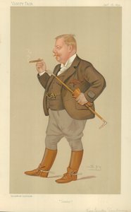 Mr Edward Linley Sambourne, Sammy, 16. januar 1892, tegneserie Vanity Fair av Leslie Matthew Ward