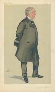 Mr Erasmus Wilson, Obelisken, 18. desember 1880, tegneserie Vanity Fair av Leslie Matthew Ward
