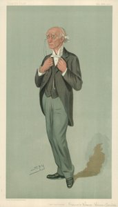 Mr FW Warre-Cornish, The Vice-Provost of Eton, The Vice-Provost, 26. september 1901, Vanity Fair tegneserie av Leslie Matthew Ward