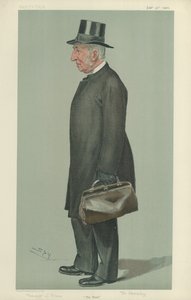 Mr J J Hornby, prosten av Eton av Leslie Matthew Ward