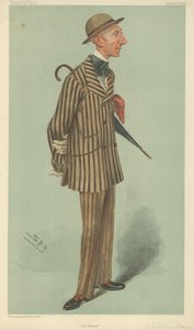 Mr William Crawfurd Stirling-Stuart, Hattemakeren, 23. juni 1904, tegneserie Vanity Fair av Leslie Matthew Ward