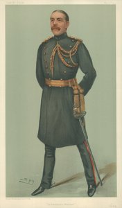 Mr William Dudley Ward, A permanent warrior, 30. mai 1901, Vanity Fair tegneserie av Leslie Matthew Ward