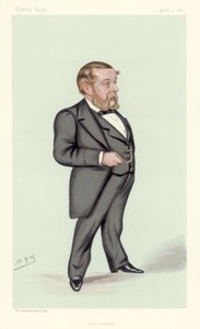 Richard Anthony Proctor , engelsk astronom, matematiker og populærvitenskapelig forfatter, 1883 av Leslie Matthew Ward