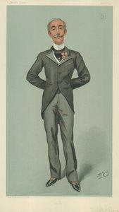 Sir Albert Edward Sassoon, Hyde, 1. februar 1900, tegneserie Vanity Fair av Leslie Matthew Ward