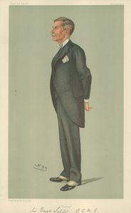 Sir Ernest Satow, Peking, 23. april 1903, tegneserie Vanity Fair av Leslie Matthew Ward