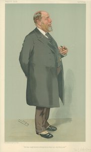 Sir John Wolfe-Barr, Han har ikke konstruert noe bedre enn sine egne formuer, 26. januar 1905, Vanity Fair tegneserie av Leslie Matthew Ward
