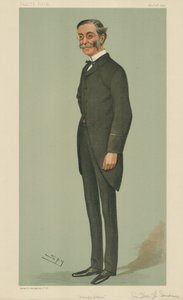 Sir Thomas Henry Sanderson, Foreign Affairs, 10. november 1898, Vanity Fair tegneserie av Leslie Matthew Ward
