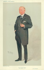 Sir Thomas Shaughnessy, The Canadian Pacific, 26. august 1908, Vanity Fair tegneserie av Leslie Matthew Ward