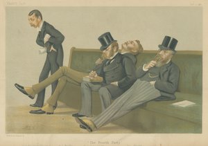 Spencer-Churchill, Balfour, Drummond-Wolff og Gorst av Leslie Matthew Ward