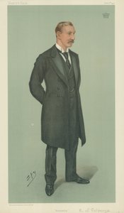 The Earl of Selborne, Admiralty, 3. oktober 1901, Vanity Fair tegneserie av Leslie Matthew Ward