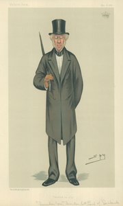 Jarlen av Selkirk, opprettet i 1646, 20. mai 1882, tegneserie Vanity Fair av Leslie Matthew Ward