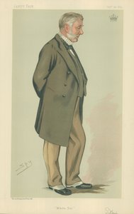The Earl of Stair, White Dal, 22. september 1883, tegneserie Vanity Fair av Leslie Matthew Ward