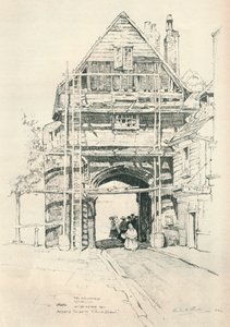 The Gatehouse Rochester, 1925 av Leslie Matthew Ward