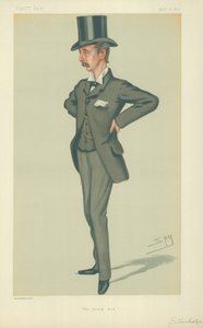 The Hon Edward Stanhope MP, The young man, 12. april 1879, Vanity Fair tegneserie av Leslie Matthew Ward