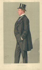 The Hon Humphrey Sturt, East Dorsetshire, 7. mai 1892, tegneserie Vanity Fair av Leslie Matthew Ward