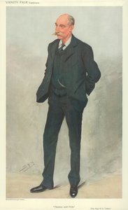 The Hon Robert Garnett Tatlow, Glasgow, 16. juni 1909, Vanity Fair tegneserie av Leslie Matthew Ward