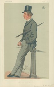 The Marquis of Waterford, The great man of Waterford, 9. august 1879, Vanity Fair tegneserie av Leslie Matthew Ward
