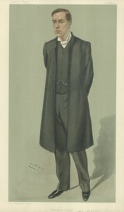 Pastor Bertram Pollock (farge litho) av Leslie Matthew Ward