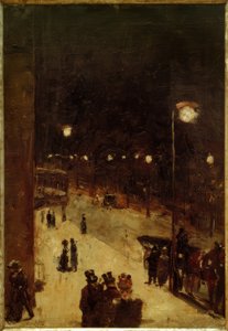 Berliner Strasse om natten