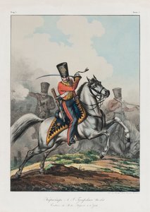 Carabinier av Hussar-regimentet, 1830-årene