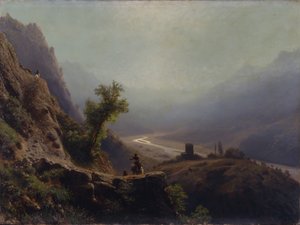 I Kaukasusfjellene, 1879