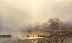 Tåke. Den røde dammen i Moskva høsten 1871 av Lev Lyvovich Kamenev