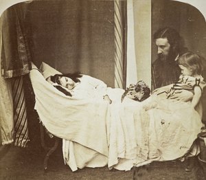 Mary J. MacDonald drømmer om faren sin [George MacDonald] og broren Ronald av Lewis Carroll Rev. Charles Lutwidge Dodgson