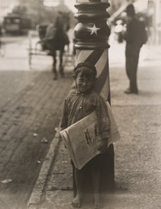 En liten barbermaskin, Indianapolis av Lewis Wickes Hine