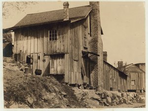 Boliger for arbeidere ved Rome Hosiery Mill, Georgia, 1913 av Lewis Wickes Hine