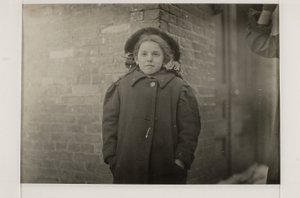 Mary Horn, Hartford, Connecticut, mars 1909 av Lewis Wickes Hine
