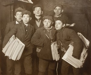 Avisgutter av Lewis Wickes Hine