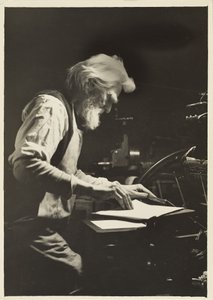 Trykker i New York, 1905 av Lewis Wickes Hine