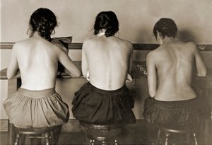 Symaskinjenter, ca. 1917