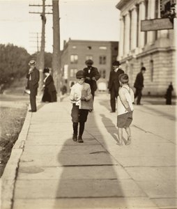 Gatelyrker av Lewis Wickes Hine