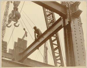 Arbeidere i Empire State Building, ca. 1930 av Lewis Wickes Hine