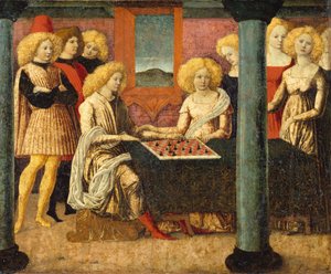 Sjakkspillerne, ca. 1475.
