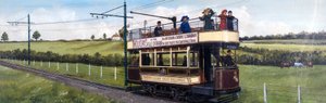 Elektrisk tog fra Burton & Ashby Light Railways av Unbekannt Unbekannt