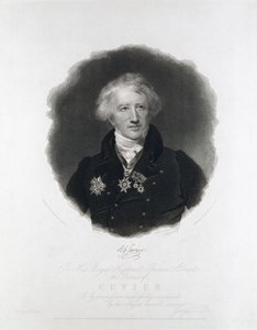 Georges Cuvier , fransk anatom av Unbekannt Unbekannt