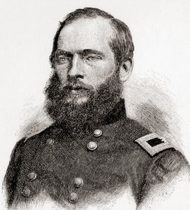 James Abram Garfield, fra The Century Magazine, publiserte 1887 (gravering) av Unbekannt Unbekannt