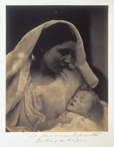 'Den hvilende Madonna' av Unbekannt Unbekannt