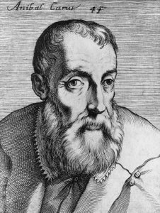 Portrett av Annibale Caro (1507-1566), italiensk poet, dramatiker og oversetter, gravering av Unbekannt Unbekannt