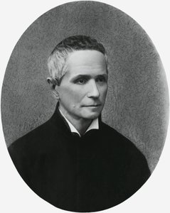 Portrett av Giulio Isdegerde Cecchi, kjent som far Filippo Cecchi (1822-1887), italiensk fysiker, meteorolog og oppfinner, gravering av Unbekannt Unbekannt
