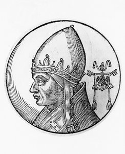Portrett av Gregor IX (Ugolino dei Conti di Segni, ca 1170-1241) av Unbekannt Unbekannt